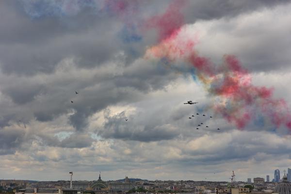 Avions défilé 14 Juillet 2025